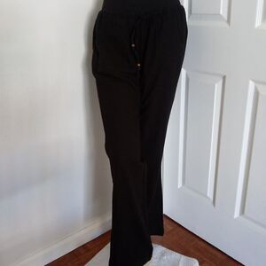NEW Wide Leg,Elastic Waist Linen Viscose Pants